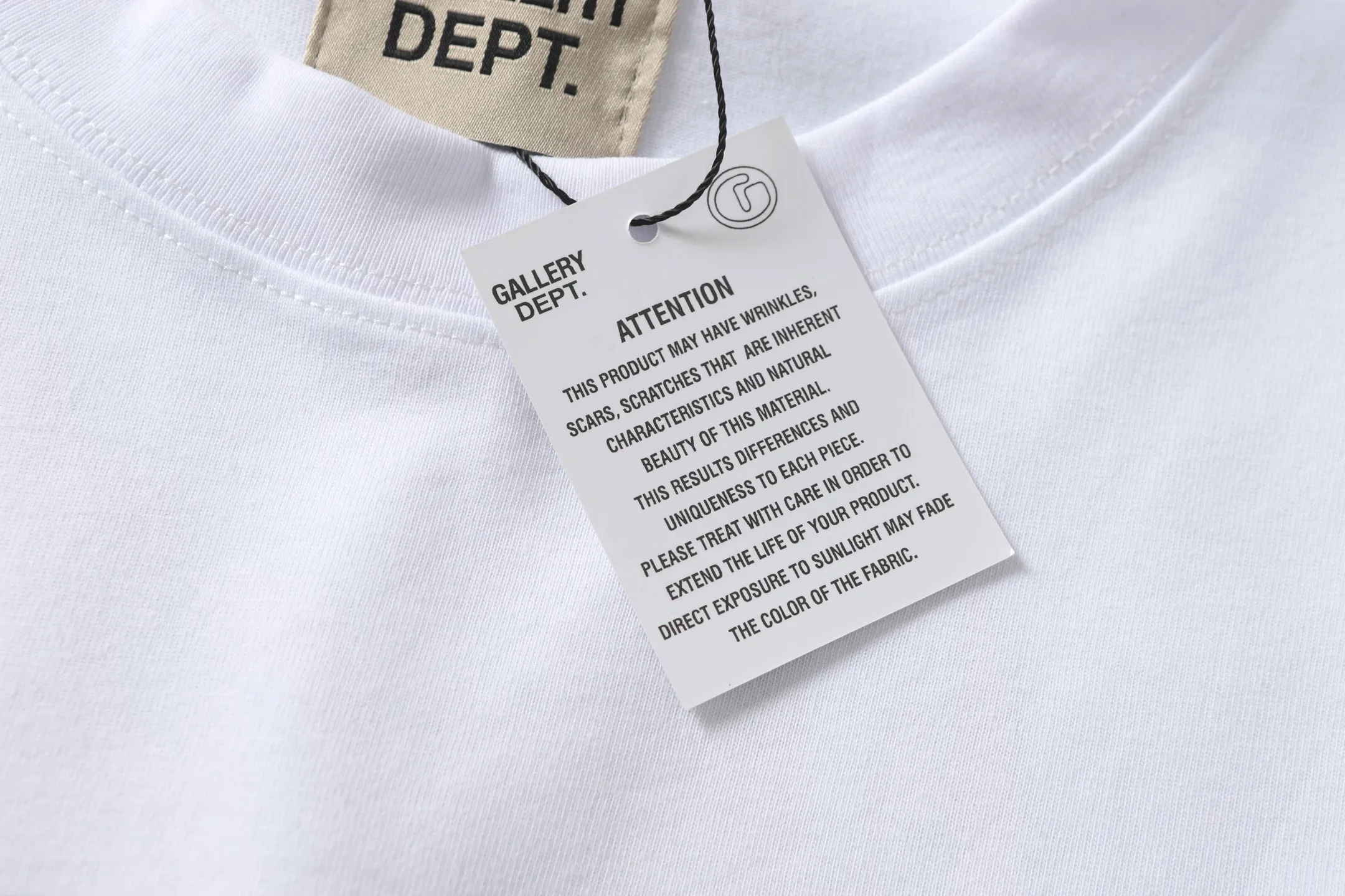 GALLERY.DEPT Summer new short-sleeved model number: D3329P110 Color: black white Size: S M L XL